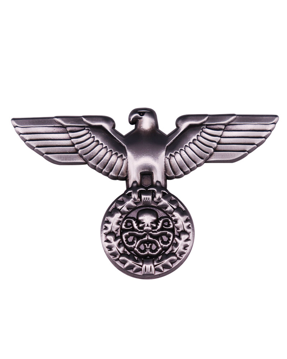 Eagle Lapel Pin WWII Germany Brooch Military Army Jewelry front-0