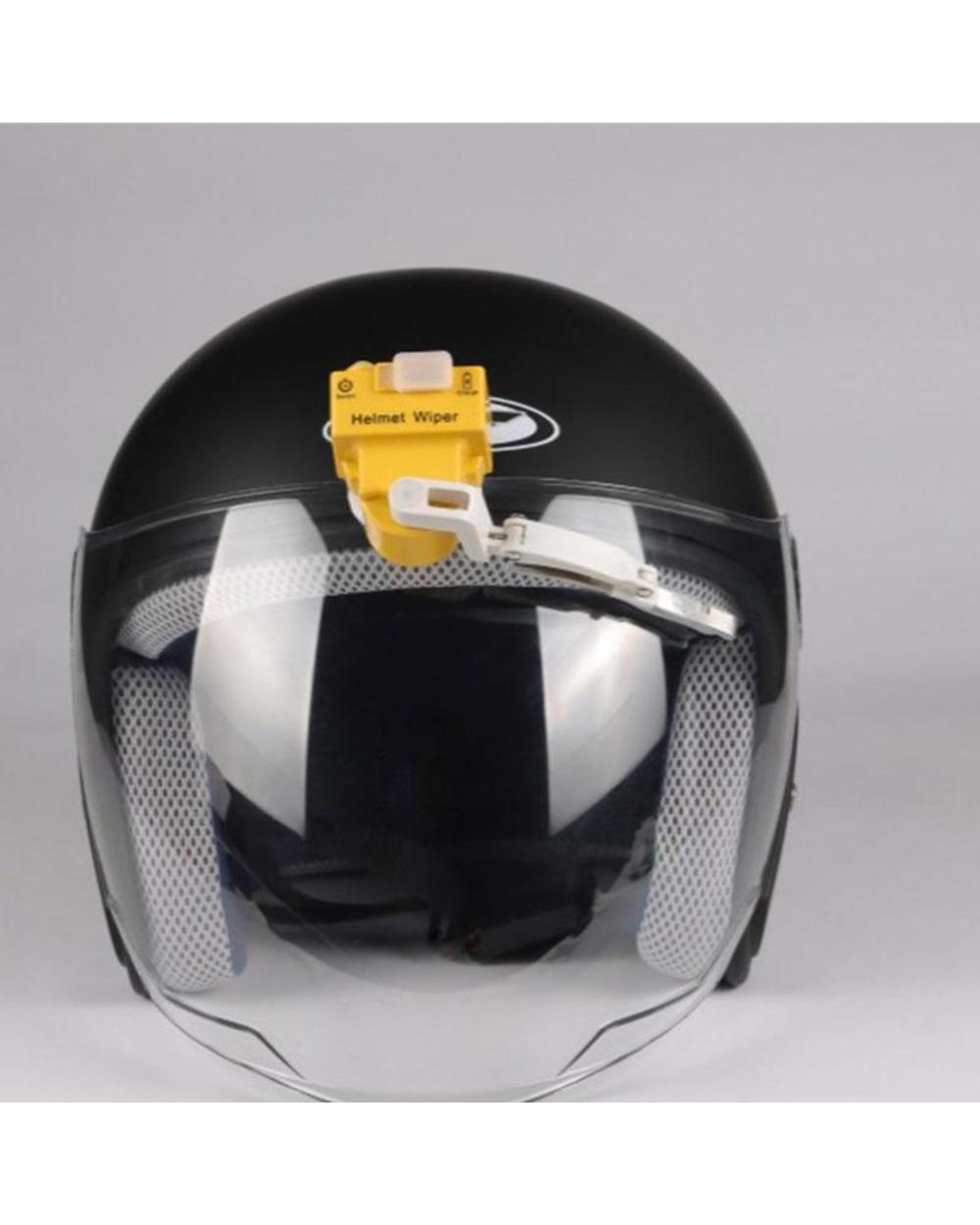 Motorcycle helmet wiper universal mini electric wiper windshield wiper motorcycle accessories front-4