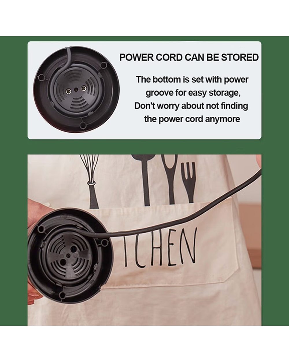 400W Electric Coffee Grinder Machine Kitchen Cereals Nuts Beans Spice Grinder For Home Multifunctional Coffee Grinder M front-4