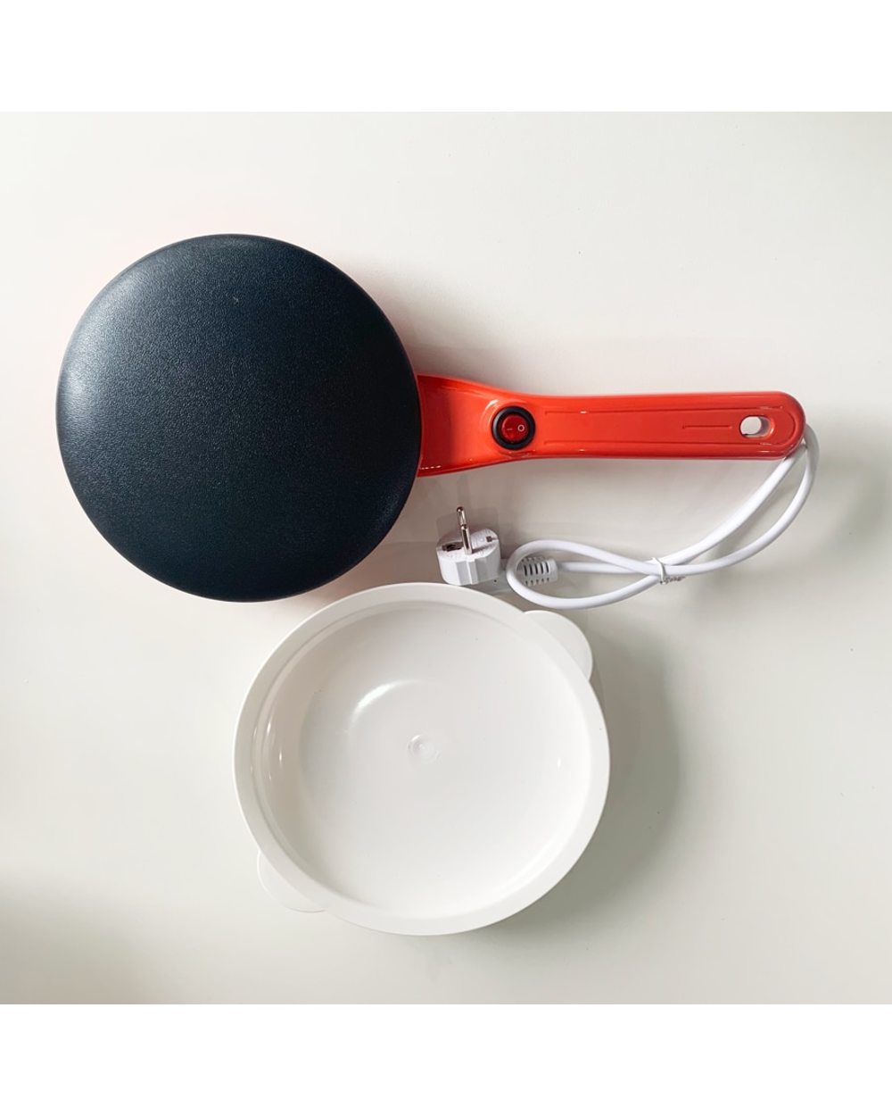 Electric Crepe Maker Breakfast Pizza Machine Pancake Baking Pan Cake Non-Stick Griddle Chinese Spring Roll Cooking Tool front-0