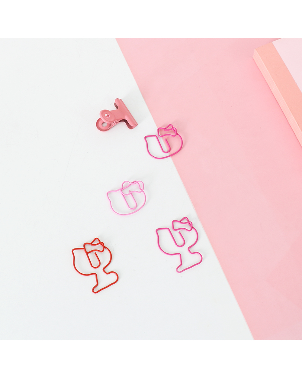 Tutu 10Pcs/Pack Cat Paper Clips Bookmark Planner Memo Clips For Book Stationery School Office Supplies Stationery H0475 front-3