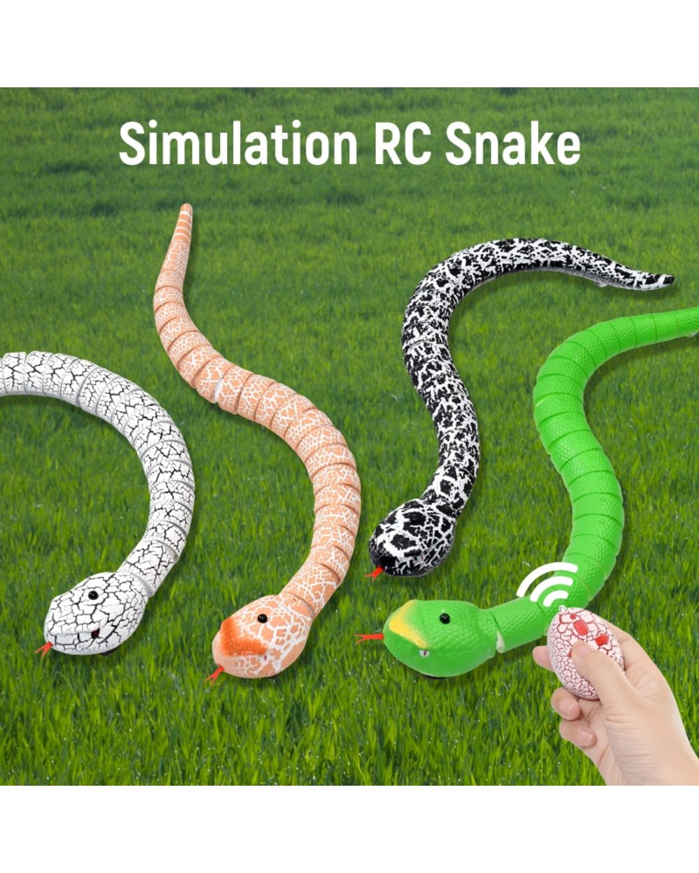Remote Control Snake Toy front-2