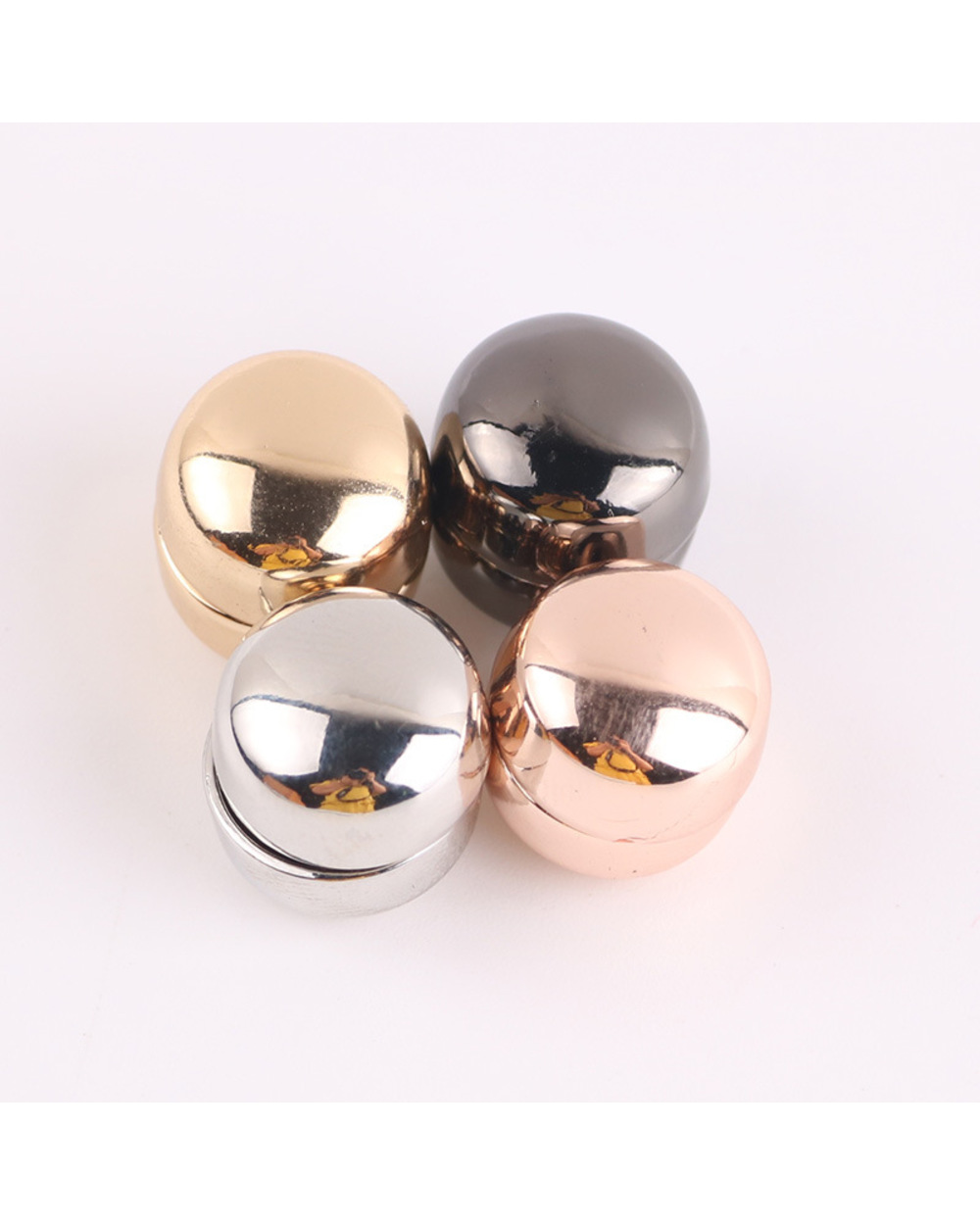 Strong Metal Plating Magnetic Hijab Clip Safe Hijab Brooch Luxury Accry No Hole Pins Brooch Magnet For Mu Scarf front-3