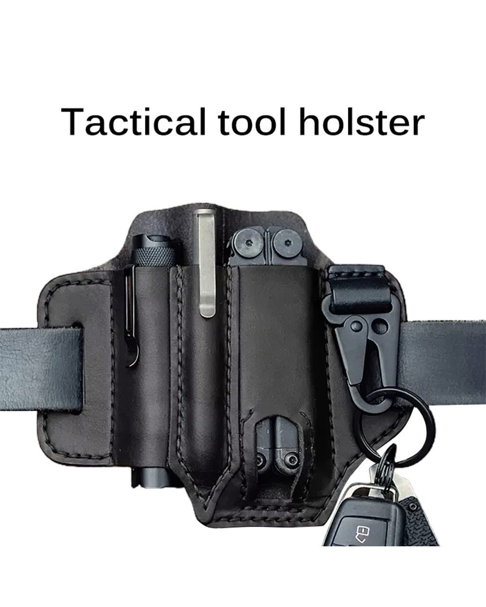 Tactical Multipurpose Tool Belt Waist Bag Portable Tool Storage Bag Outdoor Camping Hunting Waist Bag Belt Bag Purse front-2
