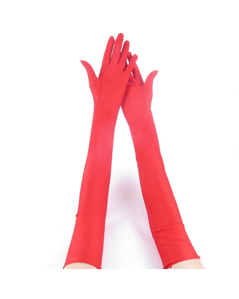 Fashion Sexy Gloves Women Grace Thin Breathable Sun Protection Driving Club Party Prom Dancing Dress Glove Long Sleeve front-5