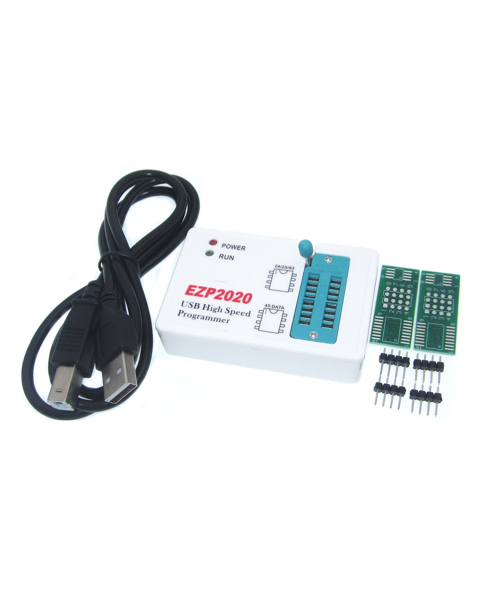 Ezp2020 High Speed Usb Spi Programmer + 7 Adapter Better Than Ezp2013 Ezp2010 2011Support 24 25 26 93 Eeprom 25 Flash B front-2