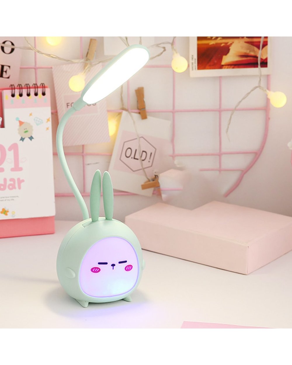 Cute Foldable Light Desk Lamp front-3