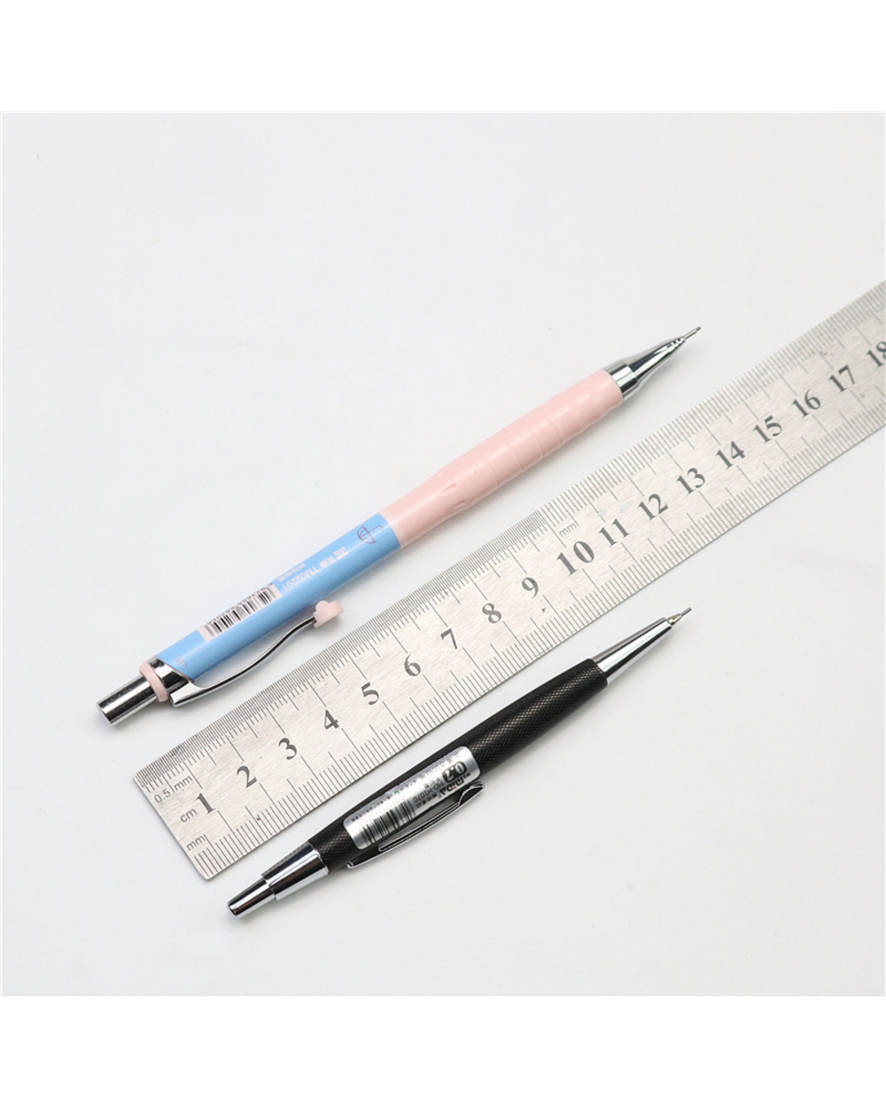 Cute Short Metal Mechanical Pencil With 0.5Mm Or 0.7Mm Refill Writing Creative Stationery front-4