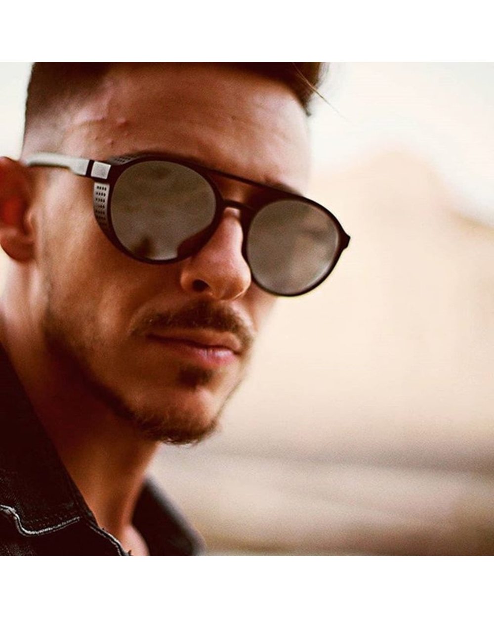 Steampunk Sunglasses Women Men Vintage Glasses Round Glasses Steam Punk Retro Fashion Sun Glasses Oculus De Sol front-1