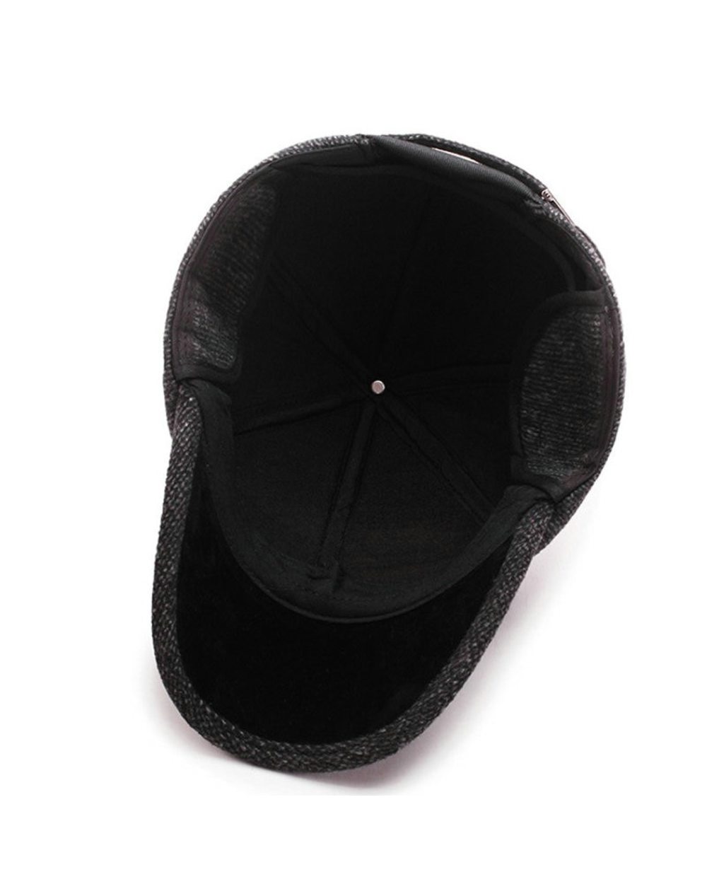 Retro Wool Winter Hats For Men Ear Cover Cap Sport Golf Baseball Caps Snapback Women Casquette Dad Hat Caps Gorras Earf front-4