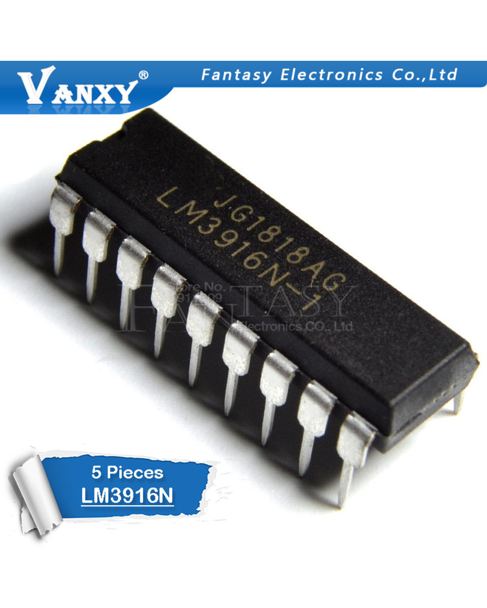 5Pcs Lm3914n-1 Lm3915n-1 Lm3916n-1 Dip Lm3914n Lm3915n Lm3916n Dip-18 Lm3914 Lm3915 Lm3916 Dip18 front-4