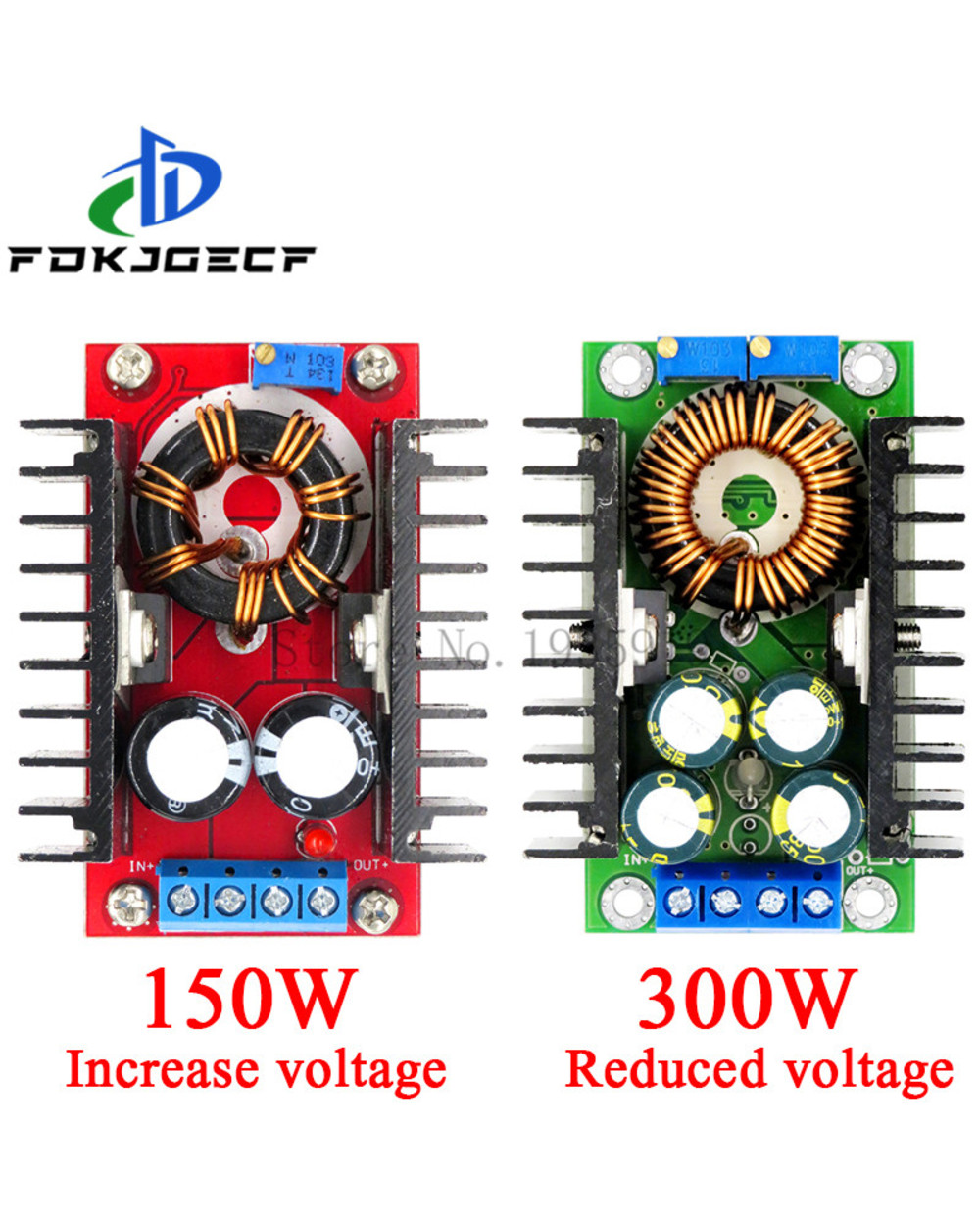 1Pcs Dc Dc 9A 300W 150W Boost Converter Step Down Buck Converter 5-40V To 1.2-35V Power Module Xl4016 front-0