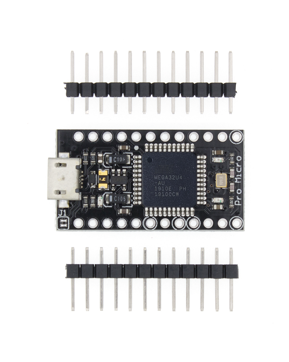 Tenstar Robot Pro Micro With The Bootloader Black/Blue Atmega32u4 5V/16Mhz Module Controller Mega32u4 Leonardo For Ard front-4