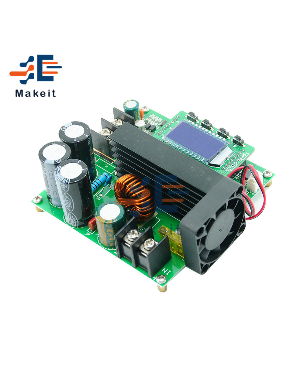Bst900w Dc-Dc Boost Converter Lcd Display Step Up Power Supply Module 8-60V To 10-120V Voltage Transformer Module Regul front-5