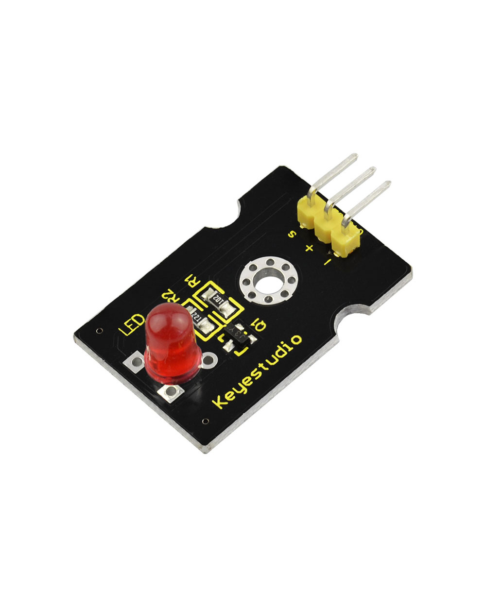 Keyestudio Super-Bright Emitting Color 5Mm Red/Blue/Yellow/Green/White Led Module For Arduino Stem front-2