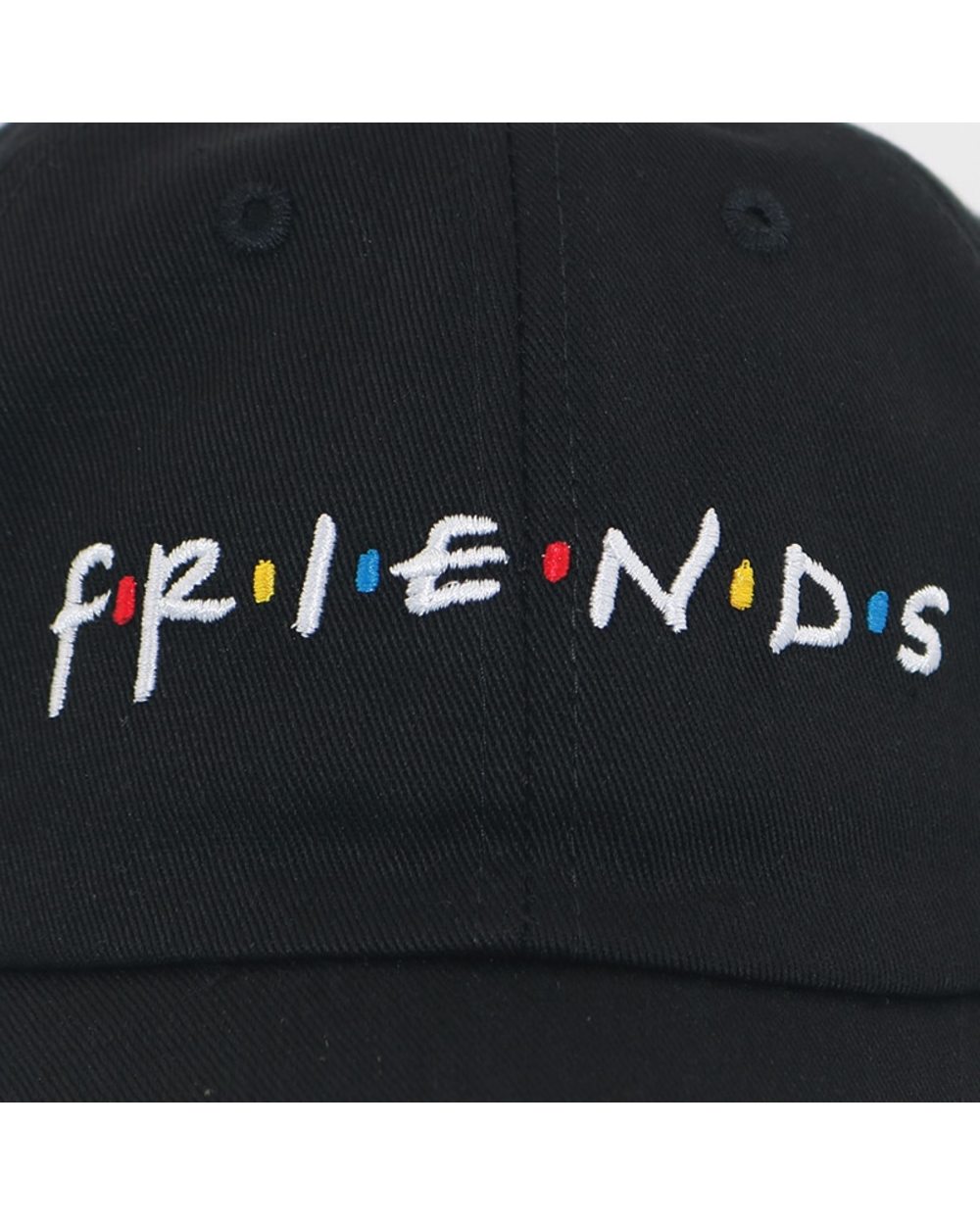 Unisex fashion spring summer dad hat friends embroidery baseball cap cotton adjustable snapback hats new casual caps front-4