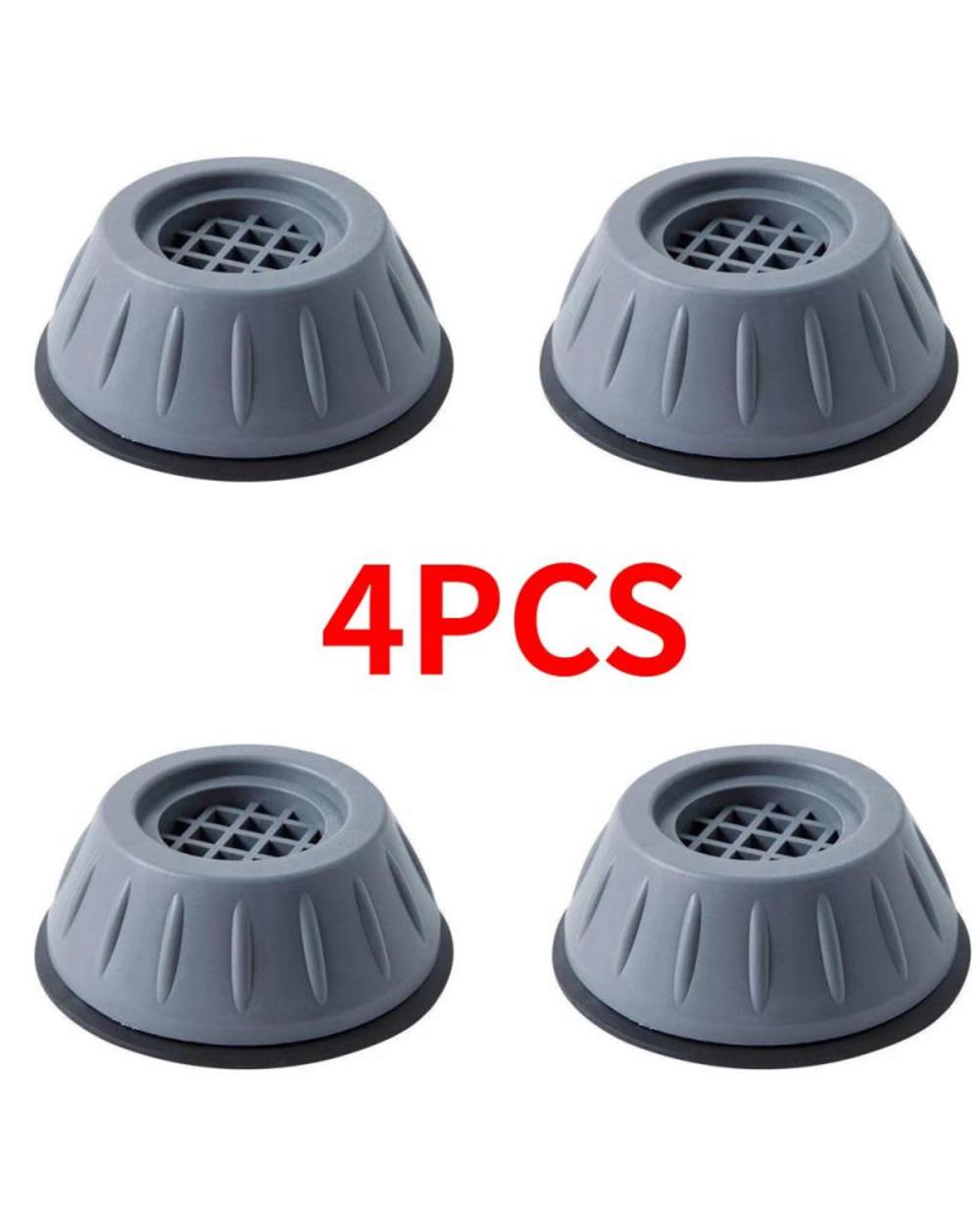 4Pcs/Set Anti Vibration Feet Pads Rubber Legs Slipstop Silent Skid Raiser Mat Washing Machine Support Dampers Stand Fur front-1