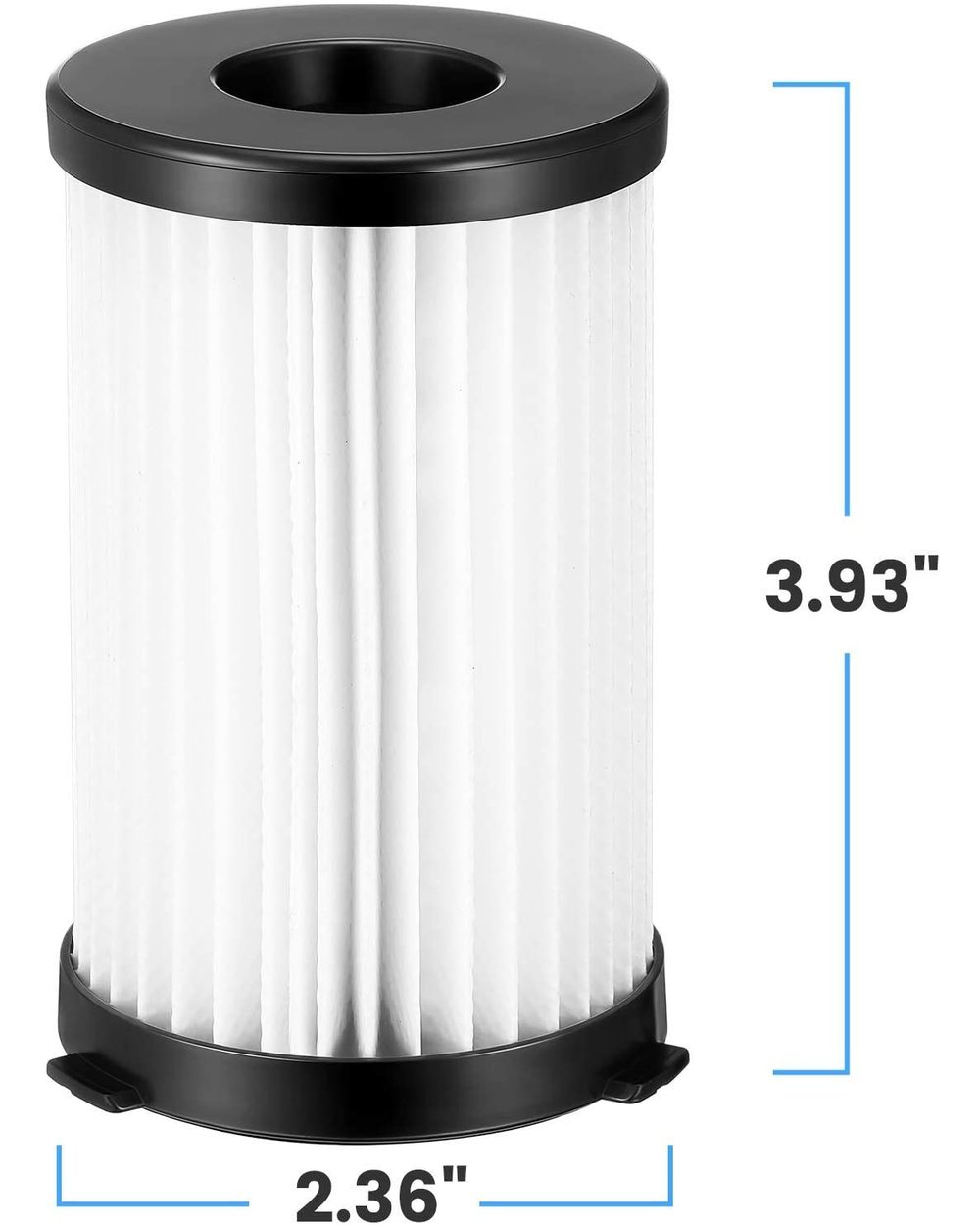 Hepa Filter For Moosoo D600 D601 Cecotec Conga Thunderbrush 520 550 560 Ariete Handy Force 2761 2759 Rbt Vacuum Cleaner front-1