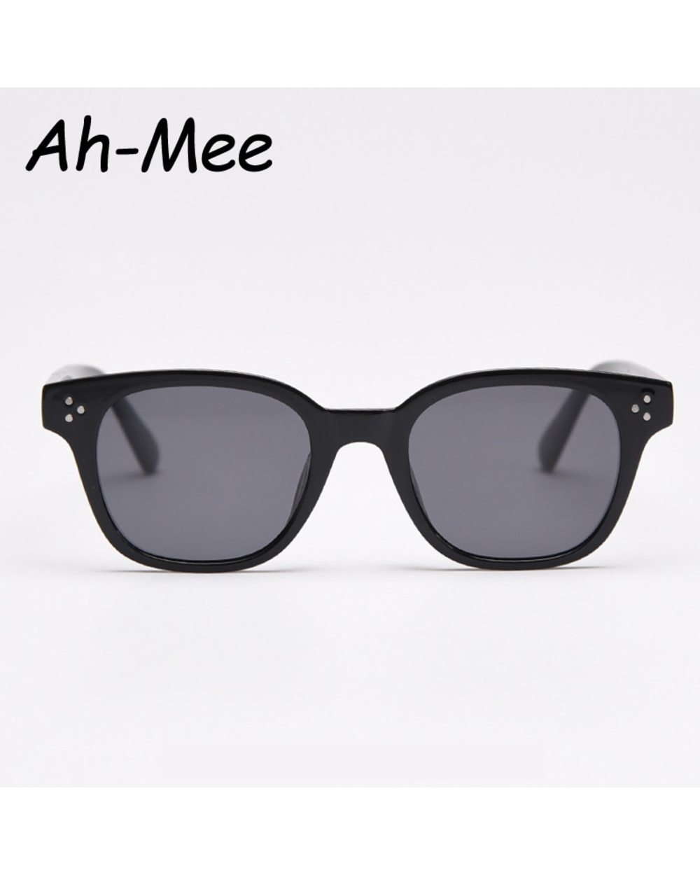 New Fashion Cat Eye Polarized Sunglasses Women Square Black Sun Glasses Rivet Trend Candy Color Small Frame Eyeglasses front-0
