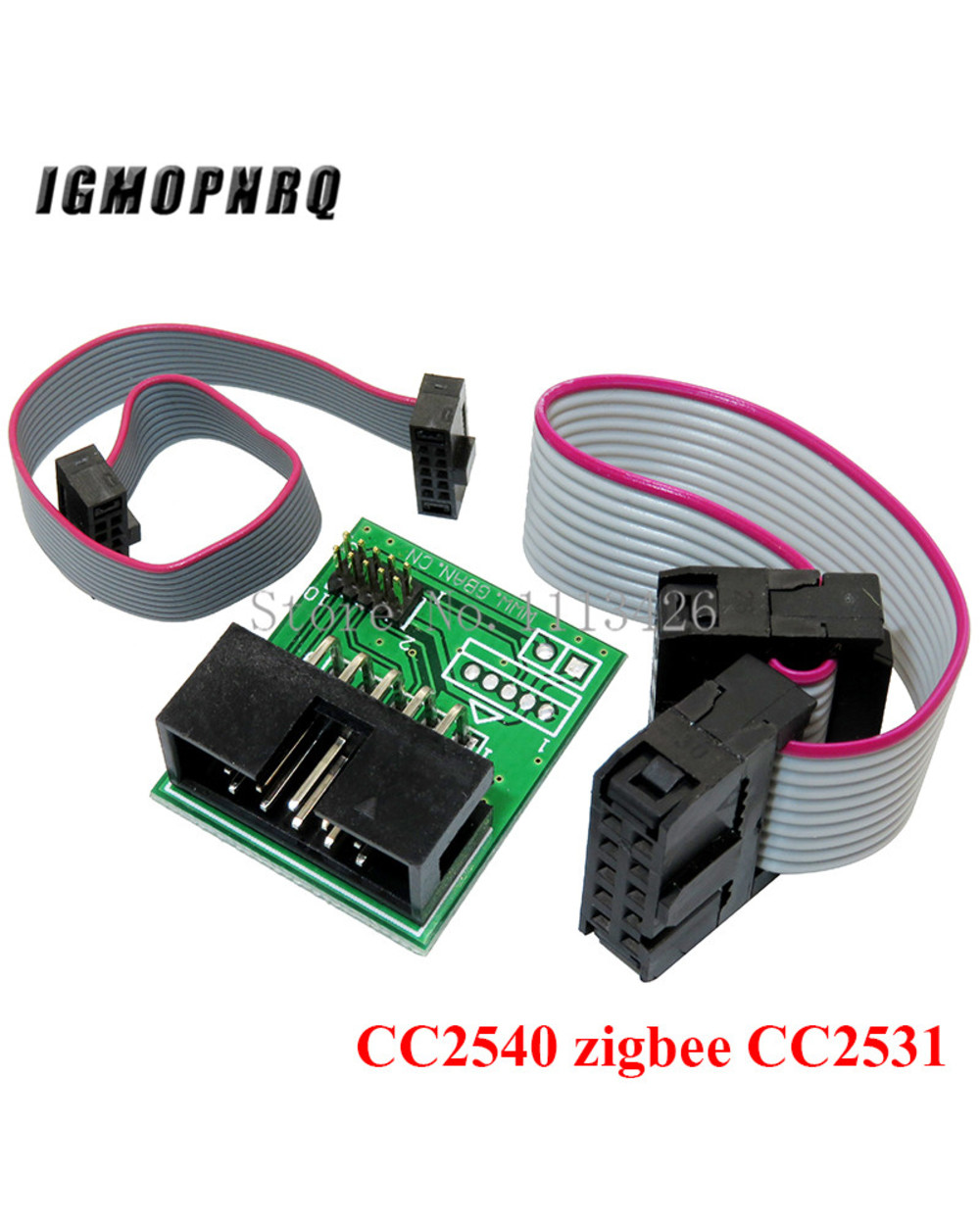 Cc2531 Zigbee Emulator Cc-Debugger Usb Programmer Cc2540 Cc2531 Sniffer With Antenna Bluetooth Module Connector Downloa front-4