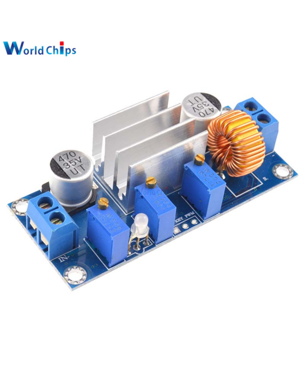 Xl4005 Step Down Buck Power Supply Module 5A Max Dc-Dc Converter Adjustable Cc Cv Lithium Charge Board Automatic Protec front-0