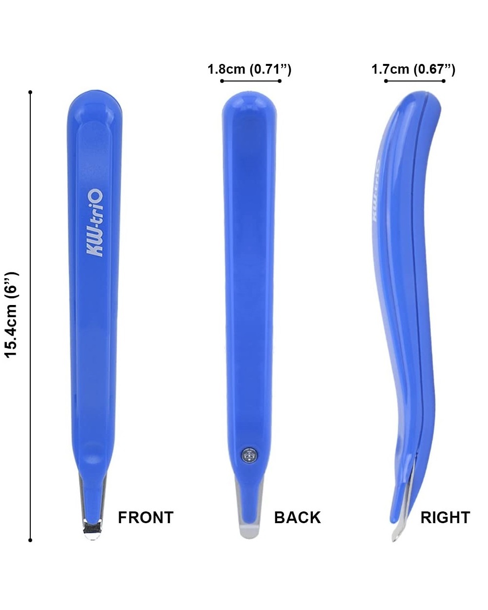 1Pcs Portable Magnetic Staple Remover Push Style Less Effort Staples Removal Tool For Home Office School Stationery A66 front-4