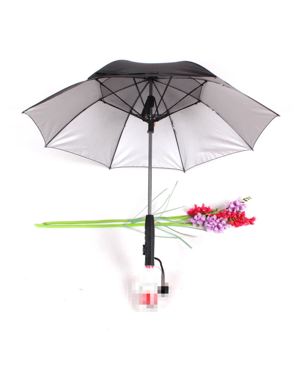 Fan Umbrella Creative Sunscreen Cooling Umbrella Spray Water front-1