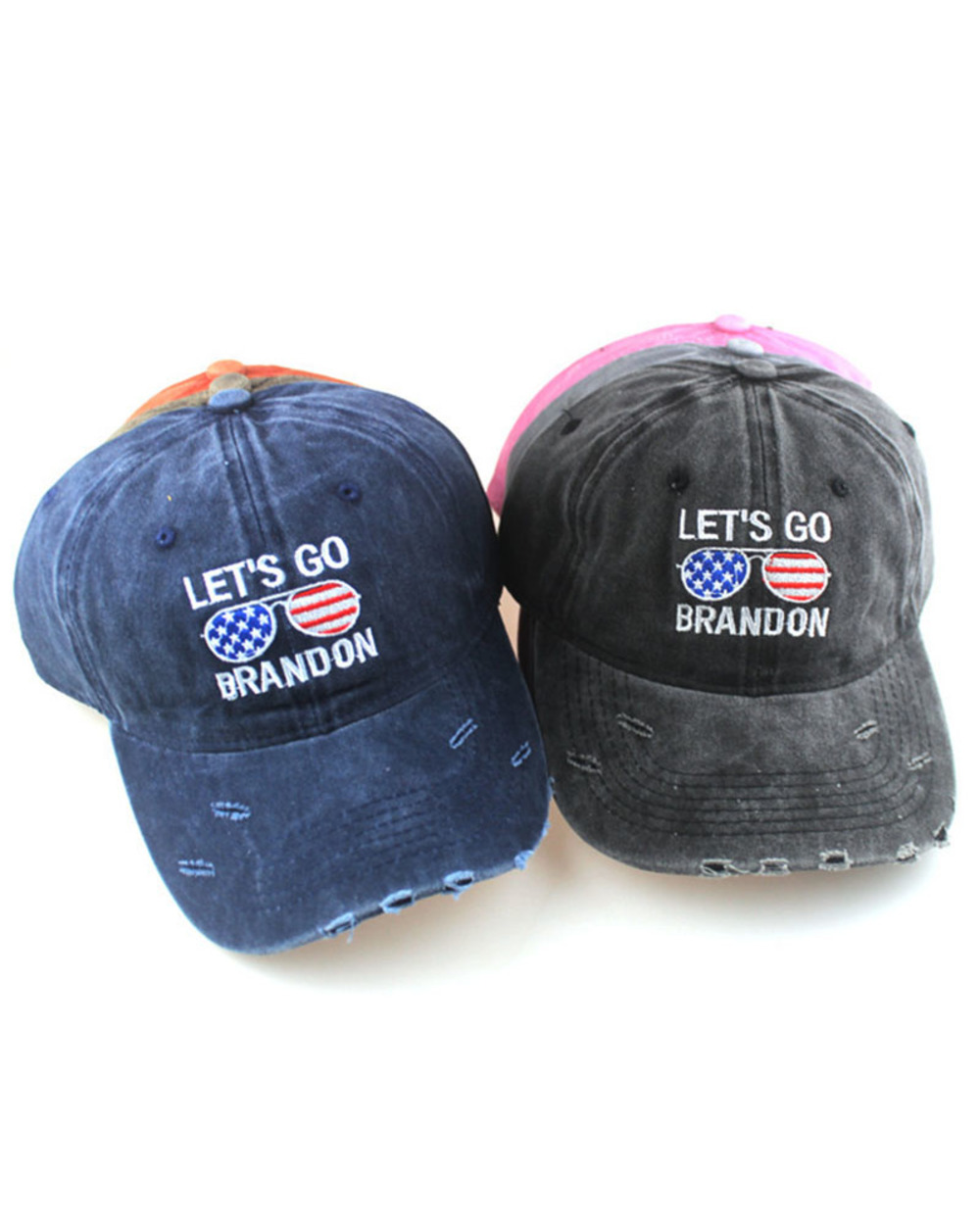 Let's Go Brandon Hat Baseball Cap FJB Dad Hat front-2