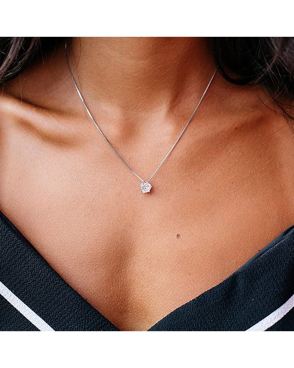 Necklace for Women Jewelry Mother's Day Gift To My Mom Pendant Necklaces Birthday Gifts front-3