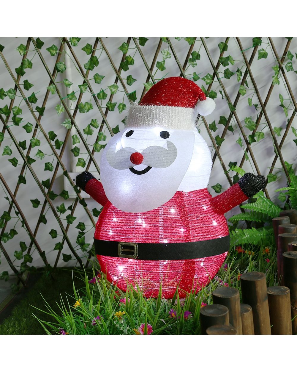 Outdoors Garden Decoration Christmas Snowman LED Lamp Home Christmas Ornaments new year 2022 Garden Landscape Lawn Lamp front-3