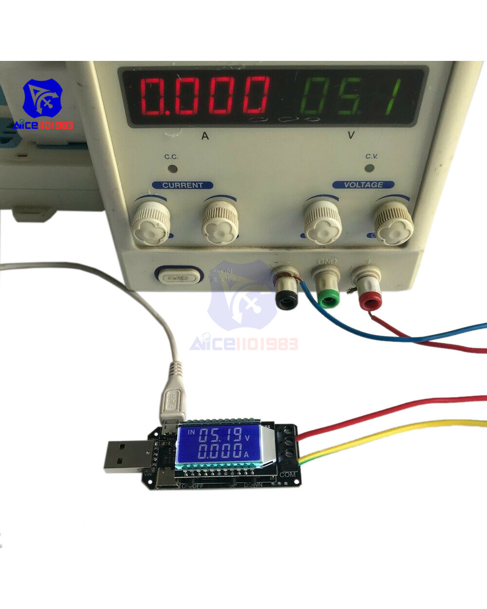 Diymore Dc-Dc Usb Step Up/Down Power Supply Module 3.5V-12V To 1.0V-24V Adjustable Boost Buck Converter Voltage Regulat front-2
