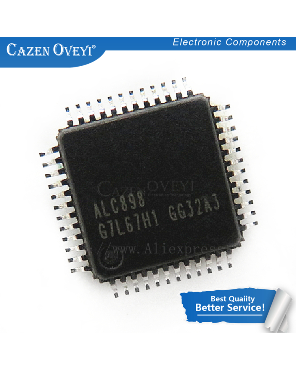 1Pcs/Lot Alc268 Alc272 Alc272x Alc662 Alc883 Alc886 Alc887 Alc888 Alc889 Alc892-Gr Alc898 Qfp-48 New Original In Stock front-2