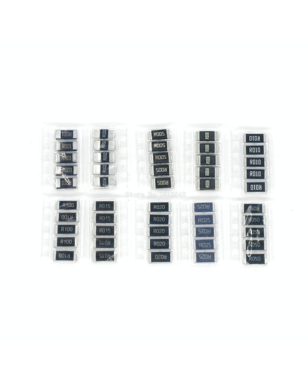 Smd Resistor Kit 1206 0402 0603 0805 1R - 1Mr 0R - 10Mr Alloy Resistance 2512 100% New Chip Resistance Assorted Set front-1