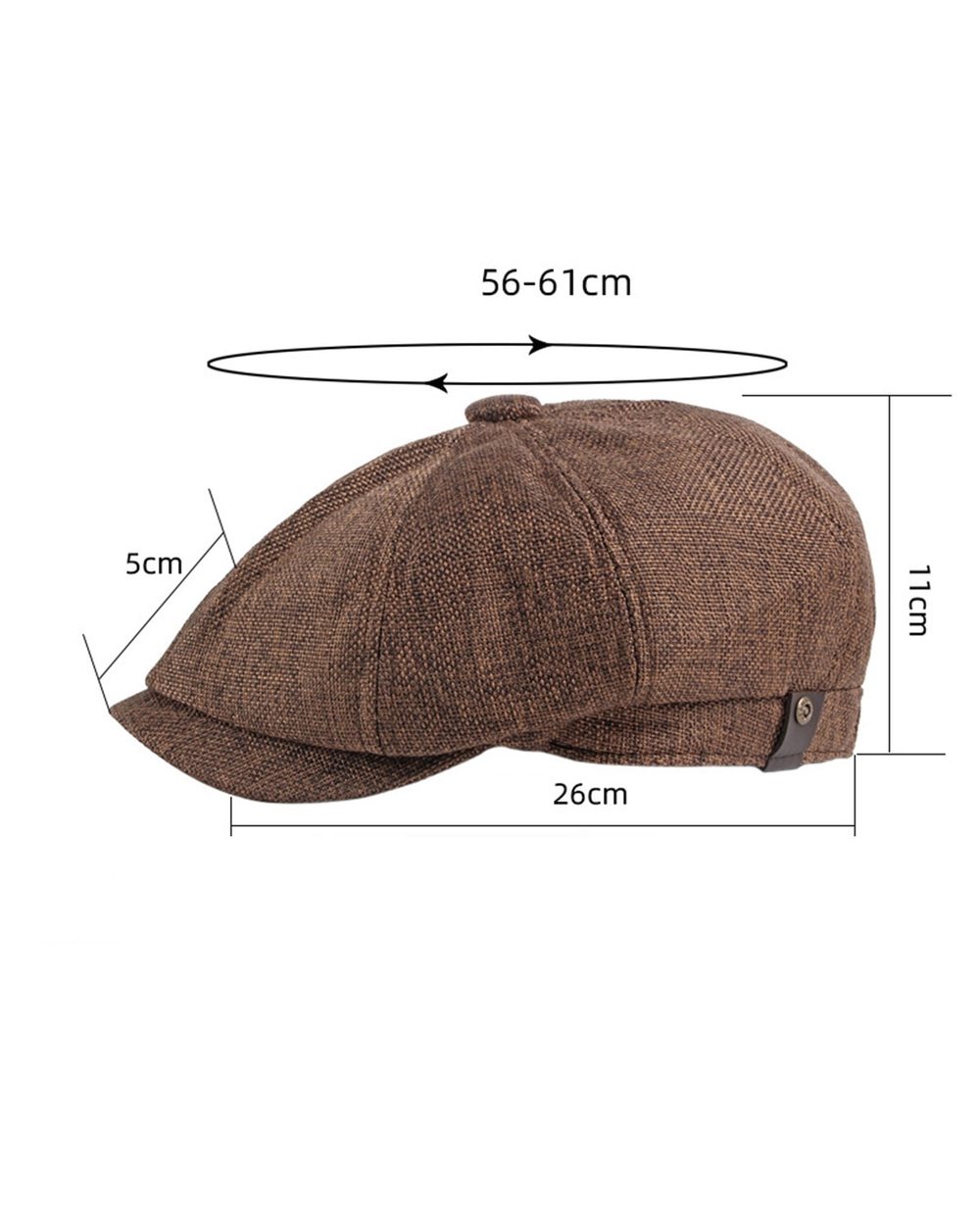 Lots Style Men Berets 2021 Spring Autumn Casual Street Newsboy Beret Hat Retro England Hat Wild Octagonal Cap Fashon Ha front-4