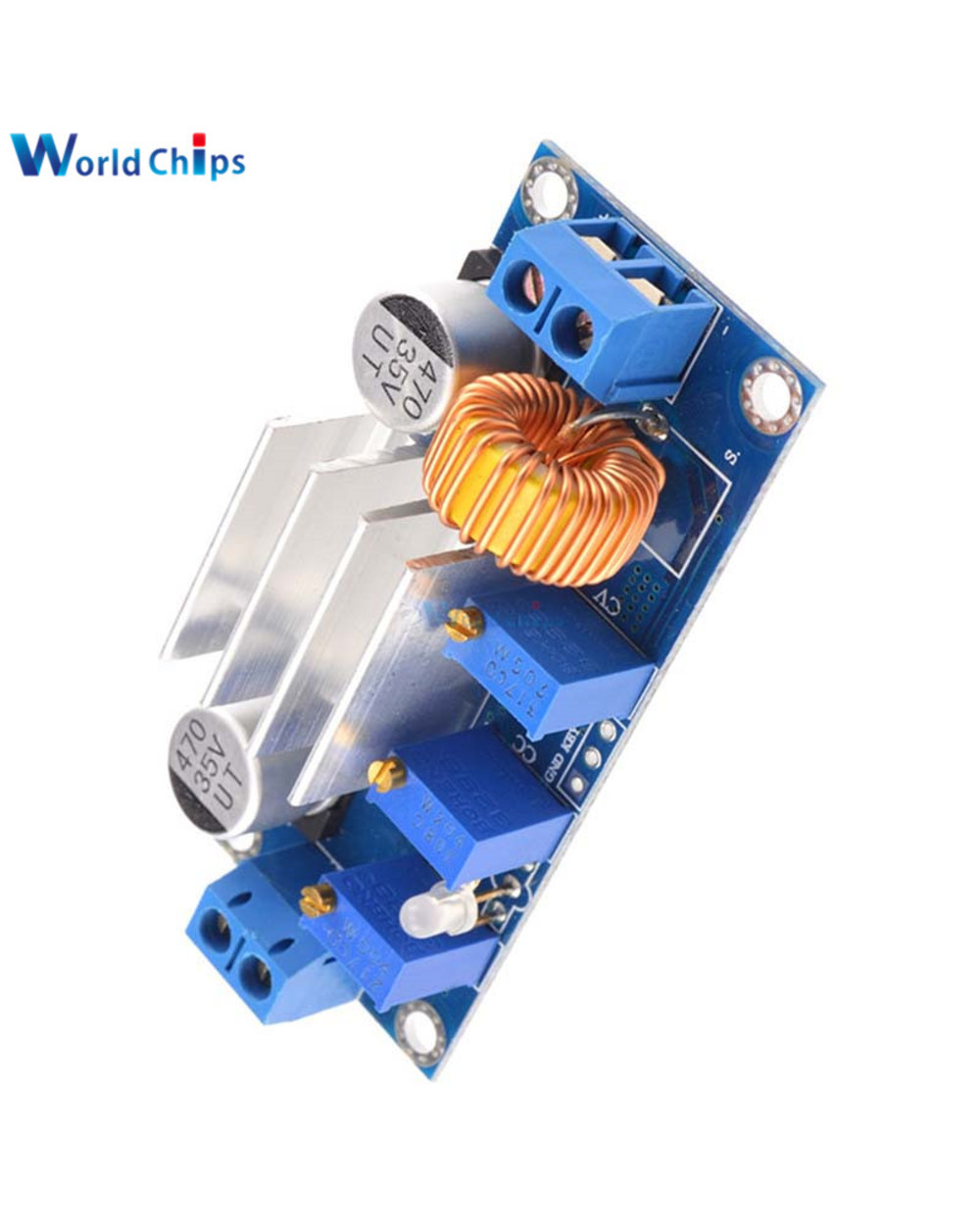 Xl4005 Step Down Buck Power Supply Module 5A Max Dc-Dc Converter Adjustable Cc Cv Lithium Charge Board Automatic Protec front-3