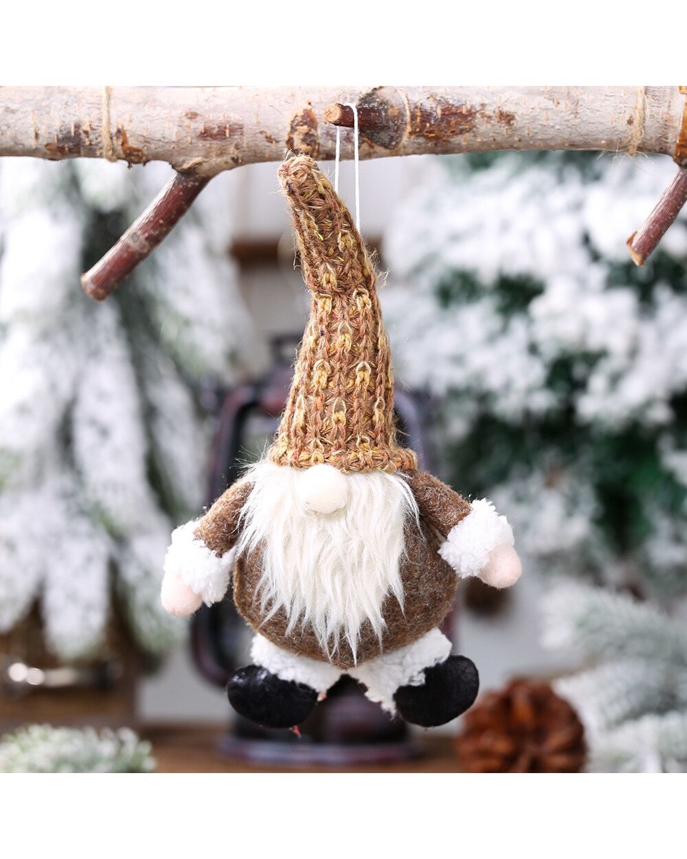 New Christmas Forester Little Feet Faceless Gnome Santa Tulip Rudolph Doll For Home Gifts Ornaments Party Supplies front-5