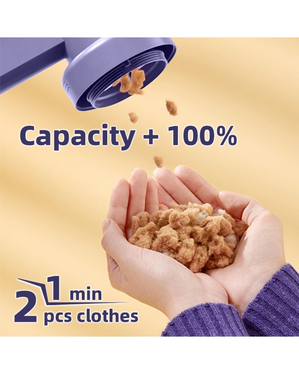Reup Portable Electric Lint Remover For Clothing Fuzz Fabric Shaver Removes Lint Trimmer Sweater Shaver Lint Pellet Mac front-4