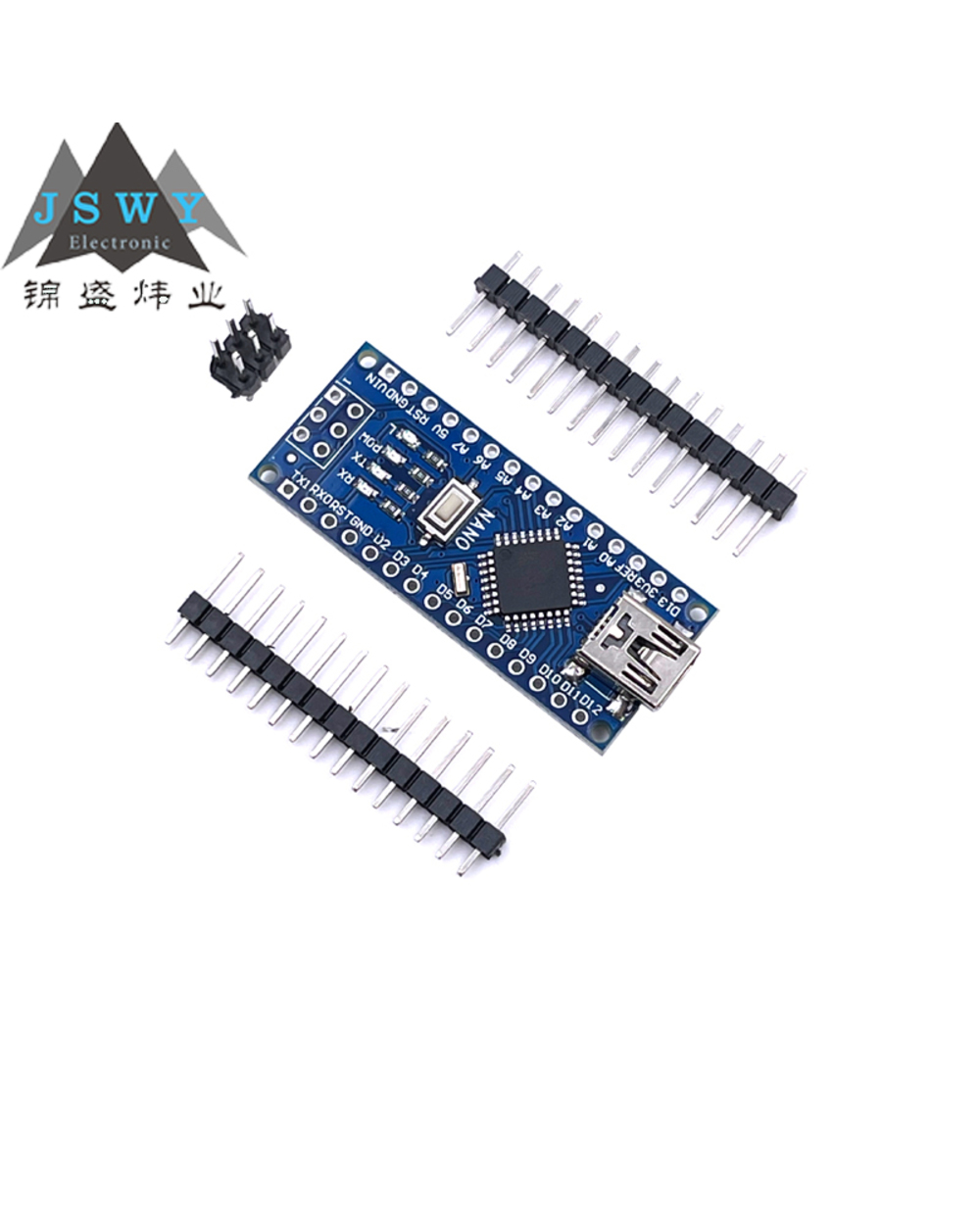 Nano With The Bootloader Compatible Nano V3.0 Controller For Arduino Nano Ch340 Mini Usb Atmega328p Programming Driver front-5