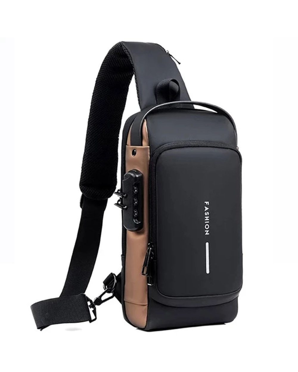 Large Capacity Anti-theft USB Charging Shoulder Bag front-0