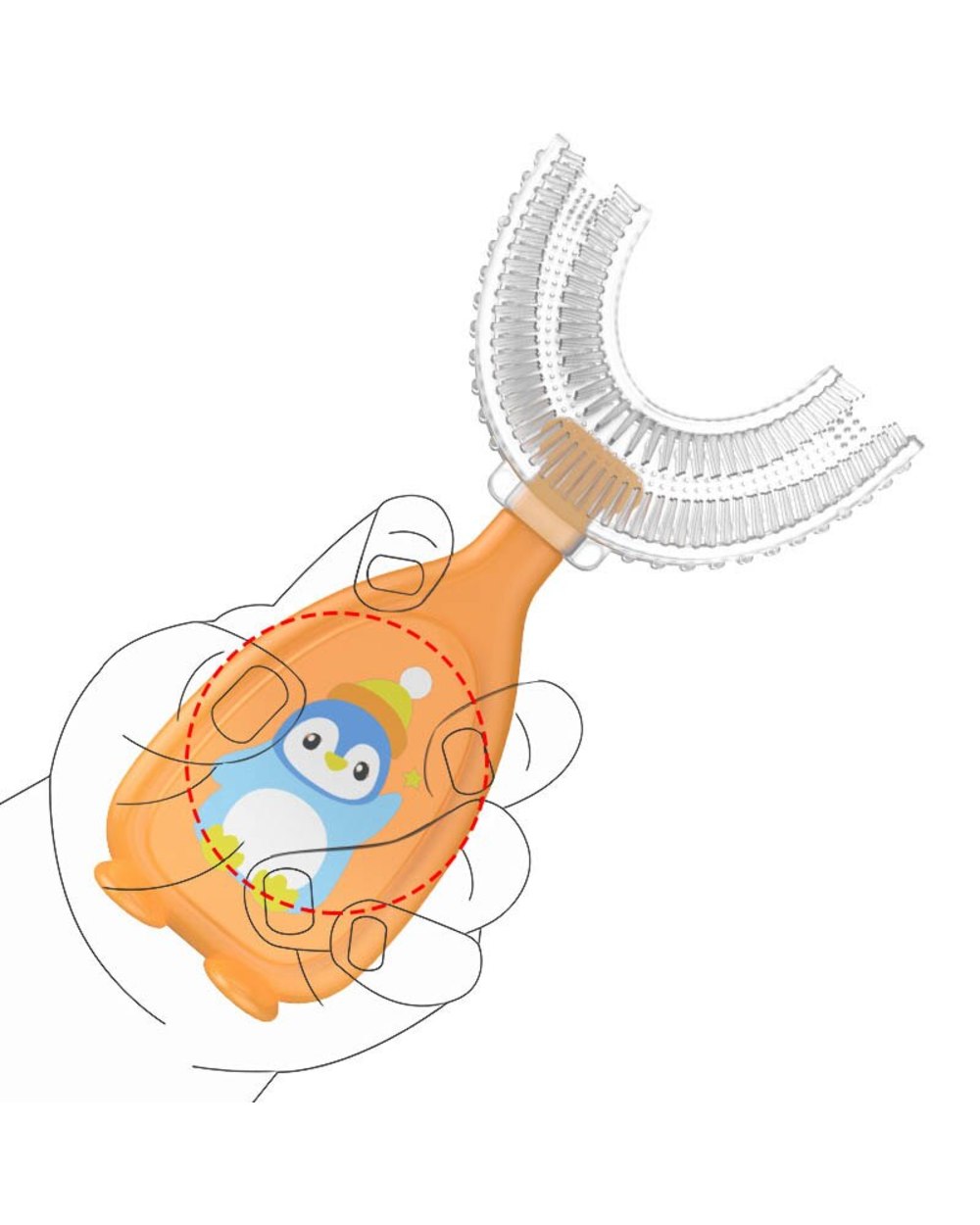 Toothbrush for Children front-4