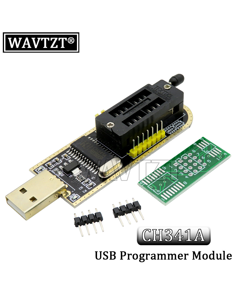 Wavtzt Soic8 Sop8 Sop16 Test Clip For Eeprom 93Cxx / 25Cxx / 24Cxx + Ch341a 24 25 Series Eeprom Flash Bios Usb Programm front-4