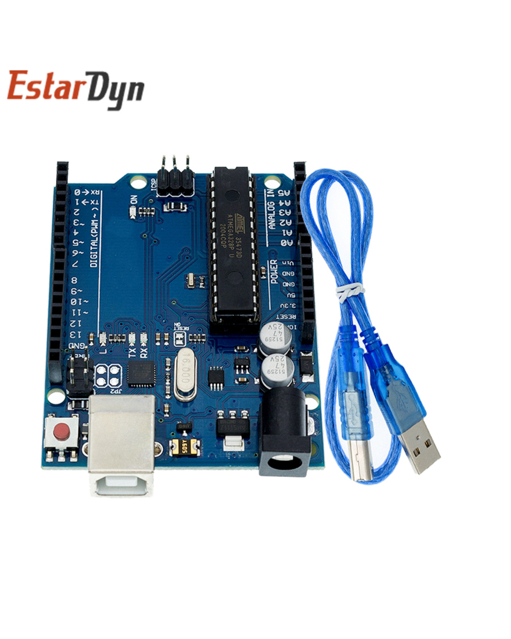 Uno R3 Atmega328p Atmega16u2 Development Board With Usb Cable Diy Starter Kit front-4