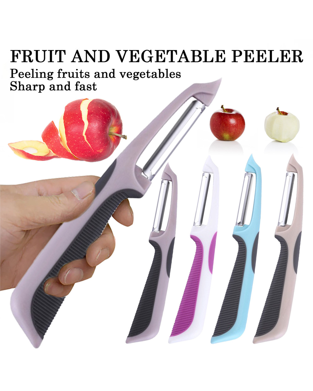 Stainless Steel Vegetable Slicer Peeler Carrot Potato Fruit Shred Grater Peeler Sharp Cutter Kitchen Vegetable Tools front-0