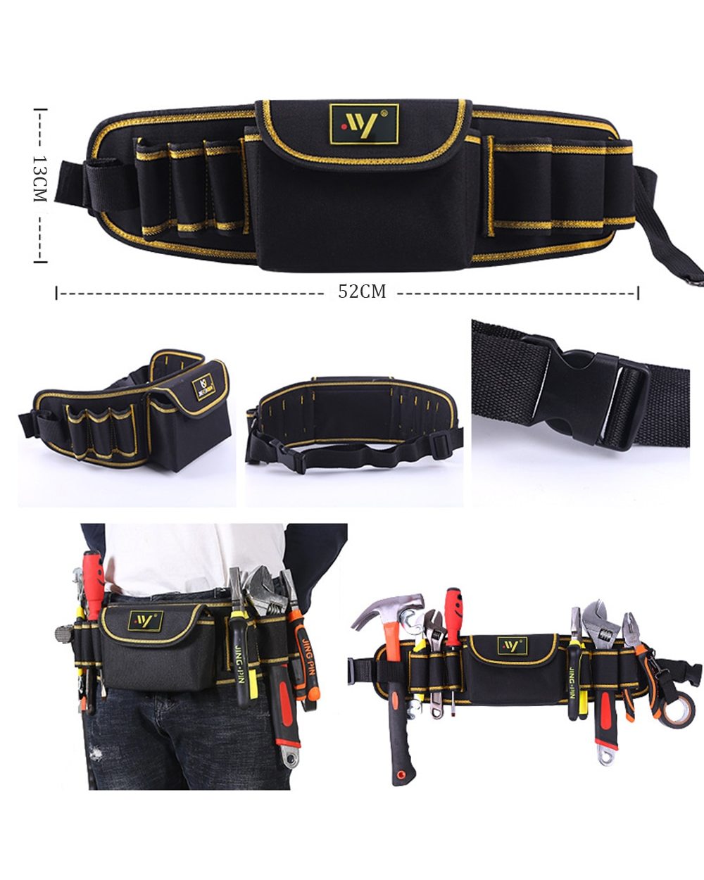 Multi-function Waist Pack Repair Bag: Best Tool Bag for Electricians front-1