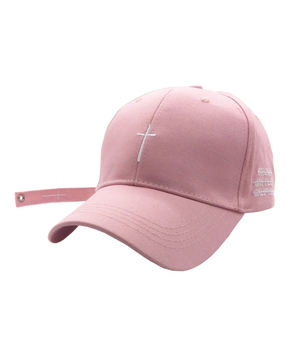 New Men Women Fashion Embroidery Cross Baseball Cap Cotton Snapback Dad Bone Casquette Summer Couple Hip Hop Hat Gorras front-2