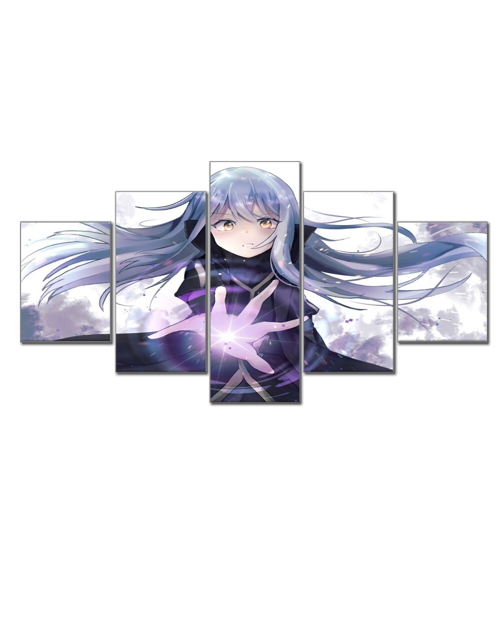 Slime Anime Poster Rimuru Tempest Picture Print Anime 5 Panel Canvas Art Wall Decor front-5