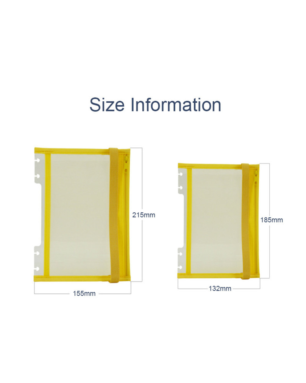 Fromthenon Custom Note-Taking System Discbound Notebook Storage Pouch H Planner Mushroom Hole Zipper Bag Office Station front-4