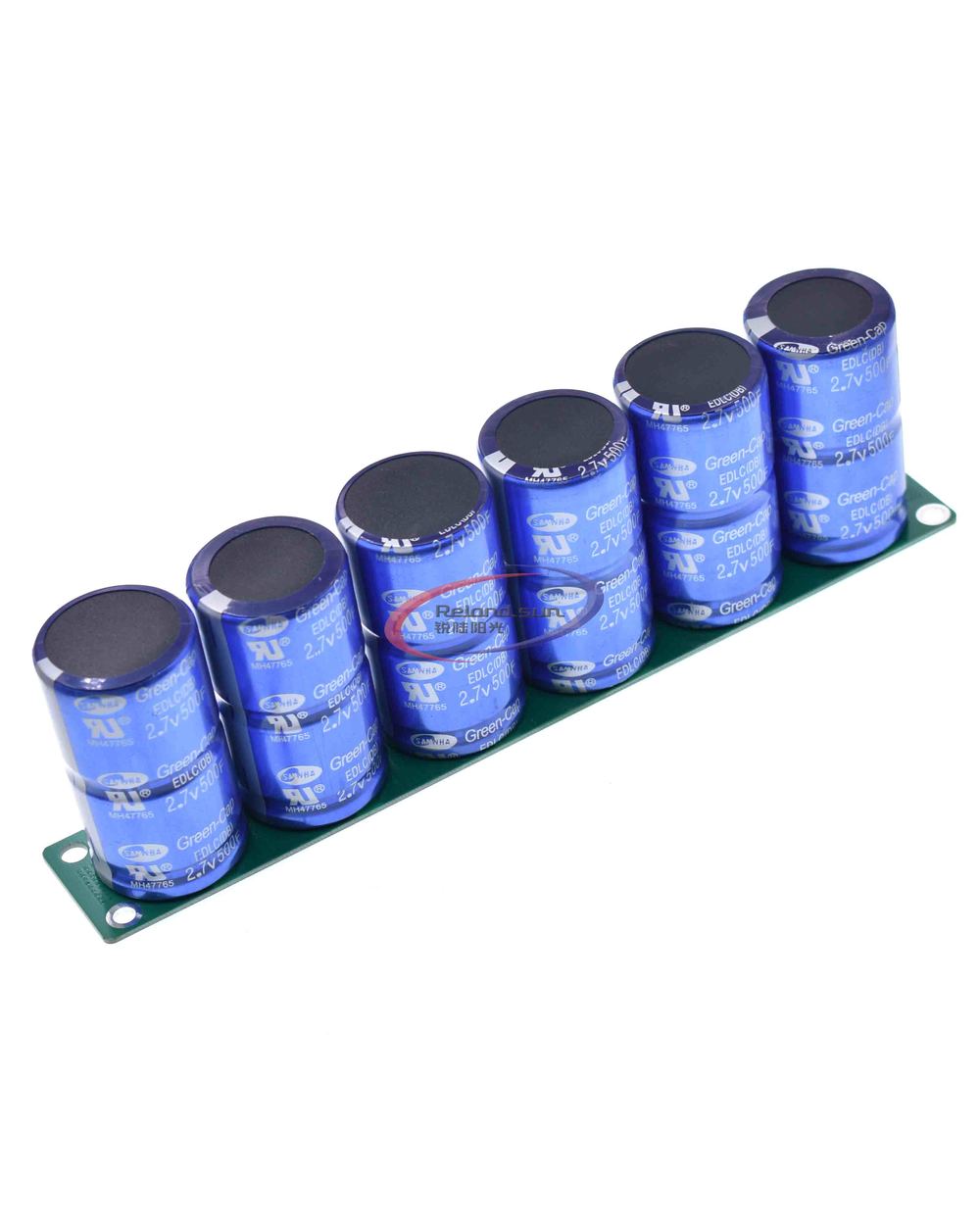 Farad Capacitor 2.7V 500F 6 Pcs/1 Set Super Capacitance With Protection Board Automotive Capacitors front-1