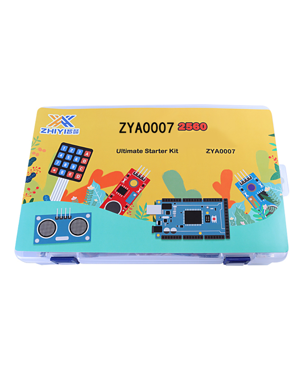 Zhiyitech Starter Sensor Kit For Arduino Project Student Diy Electronic Programming Learning Kits Circuit Board front-1