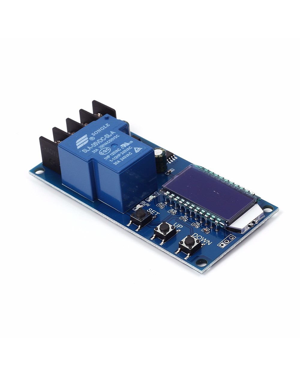 Li-Ion Lithium Battery Charger Board Charger Module+Protection Bms Protection Board Module Lcd Display 10A/3A Dc 6V-60V front-2